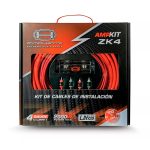KIT DE CABLES DYNAHERTZ ZK4 / 4AWG / ALTA CALIDAD