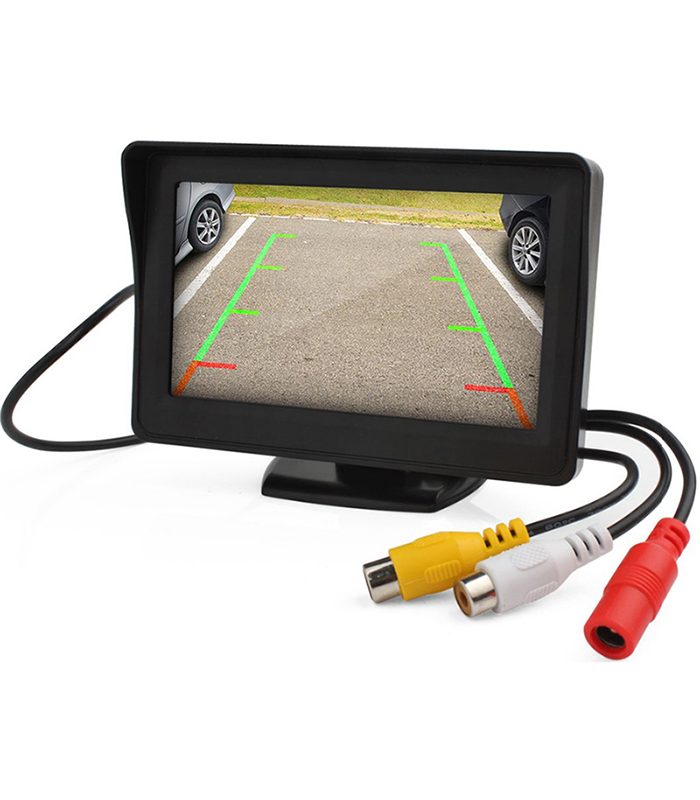 DISPLAY DE PIE GUARDTEX GDP-10 / 4.3 PULGADAS / DOBLE ENTRADA VIDEO