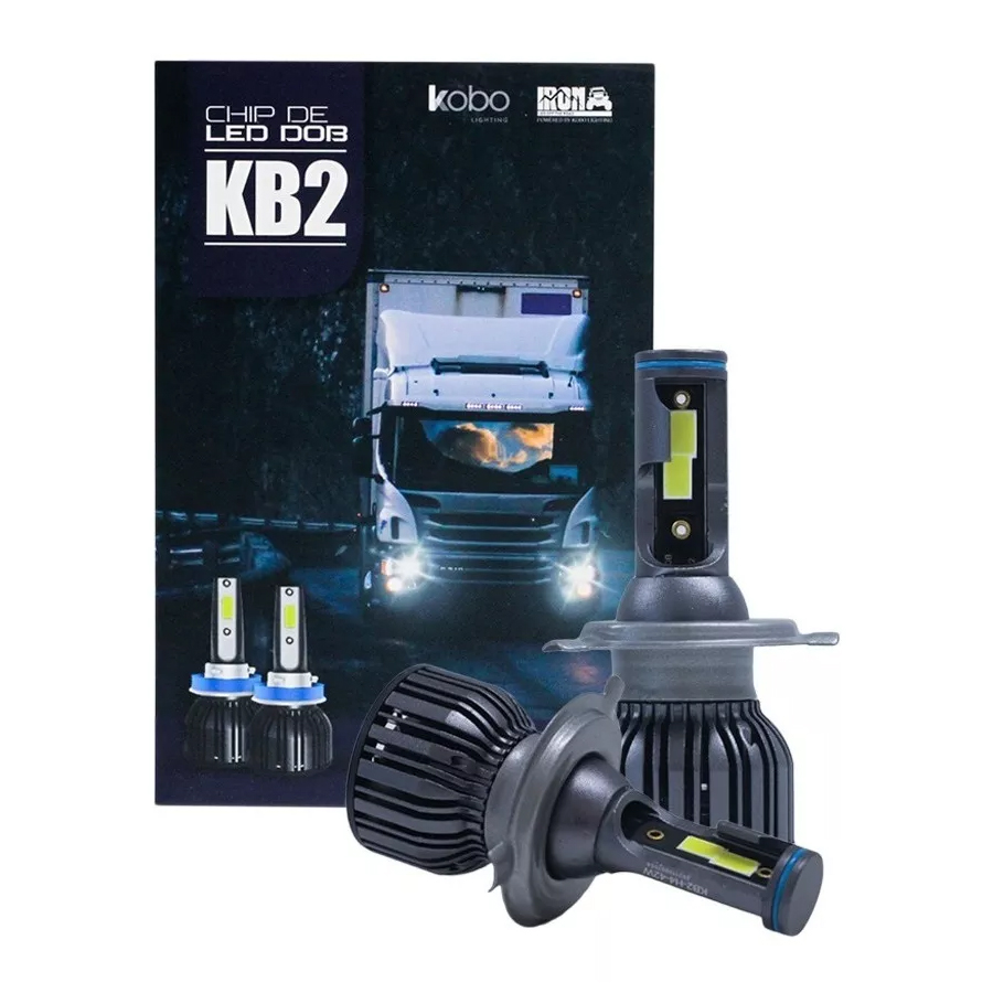 Cree Led KB2 Ultima Generacion 30000 LM 42w Chip Cob Cooler GTX 24v