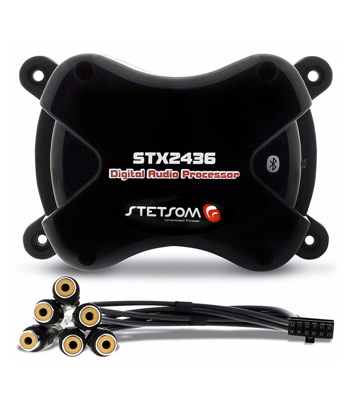 PROCESADOR STETSOM STX2436 / 4 CANALES / CON BLUETOOTH