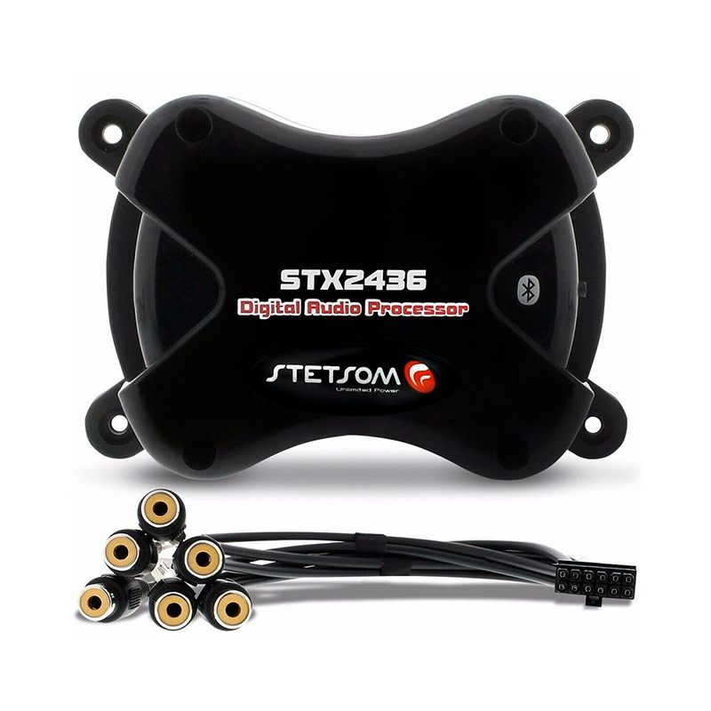 PROCESADOR STETSOM STX2436 / 4 CANALES / CON BLUETOOTH
