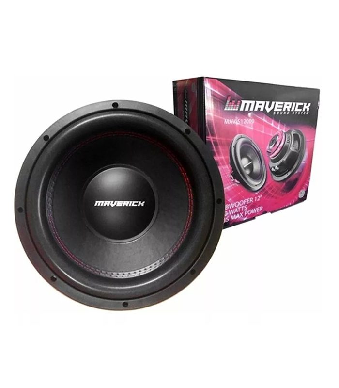 SUBWOOFER MAVERICK S8000 / 8 PULGADAS / 800RMS / DOBLE BOBINA