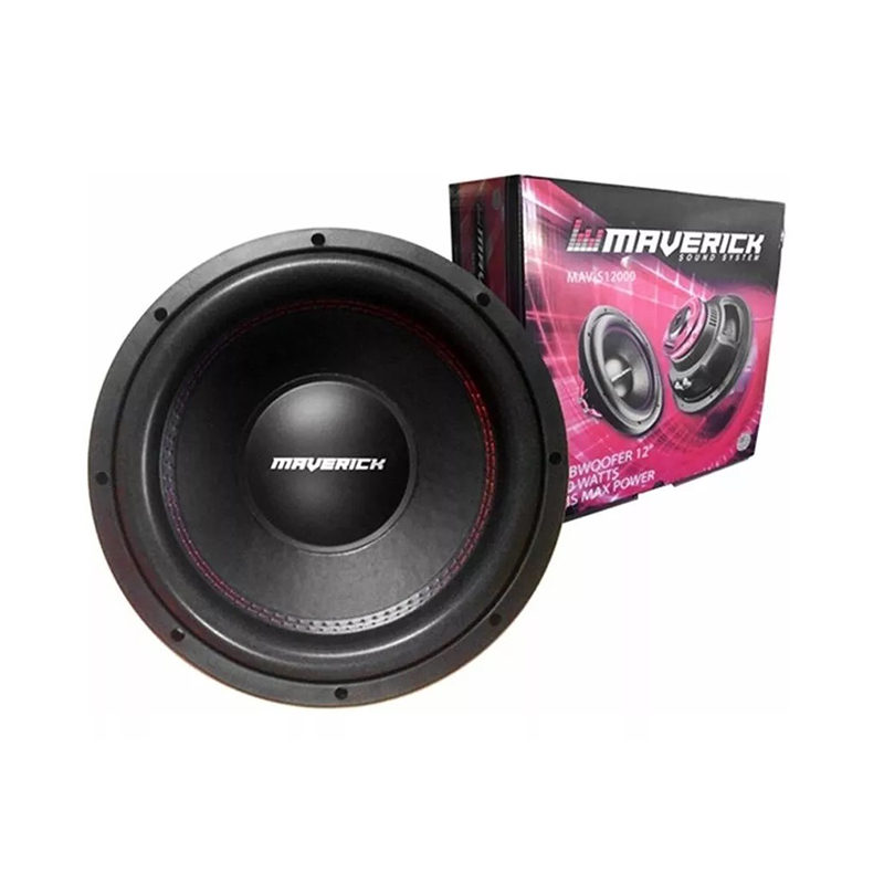 SUBWOOFER MAVERICK S8000 / 8 PULGADAS / 800RMS / DOBLE BOBINA