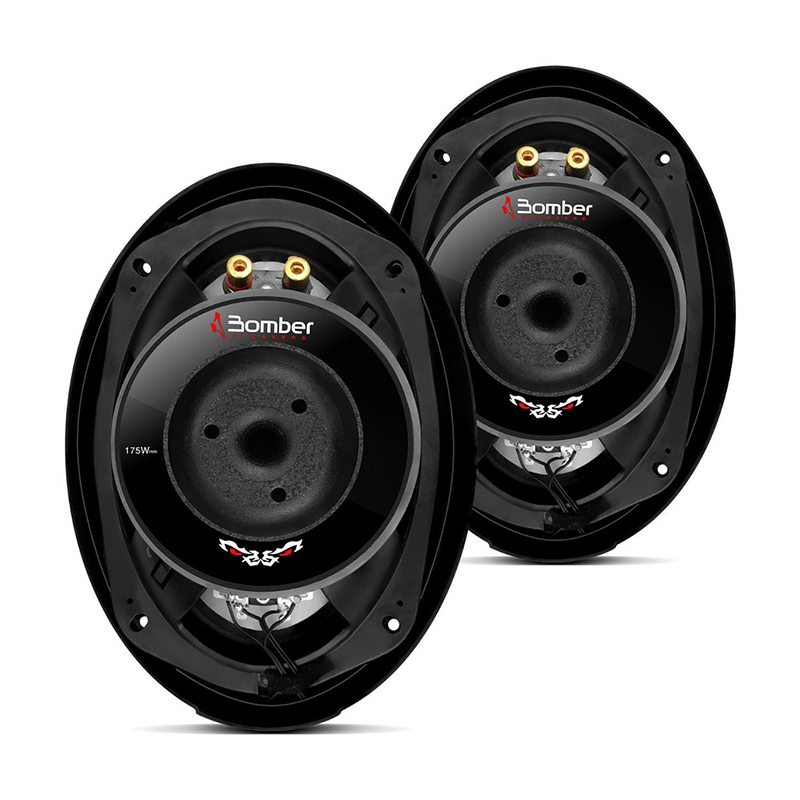 PARLANTES 6X9 BOMBER PENTAXIAL CON LED BIAMPLIFICADO