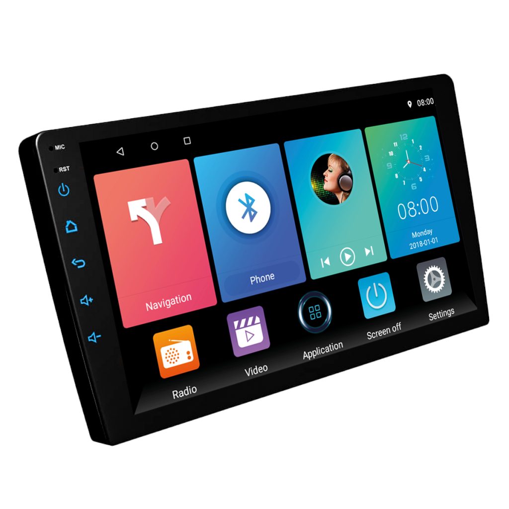 ESTEREO DOBLE DIN BLAULINE BCM-950 9 PULGADAS ANDROID AUTO Y CARPLAY INALAMBRICO