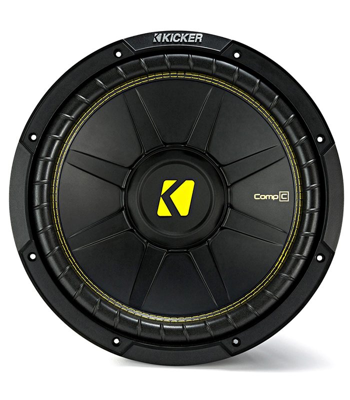 SUBWOOFER KICKER 44CWCS124 / 12 PULGADAS / 300RMS / BOBINA SIMPLE / 4ohms
