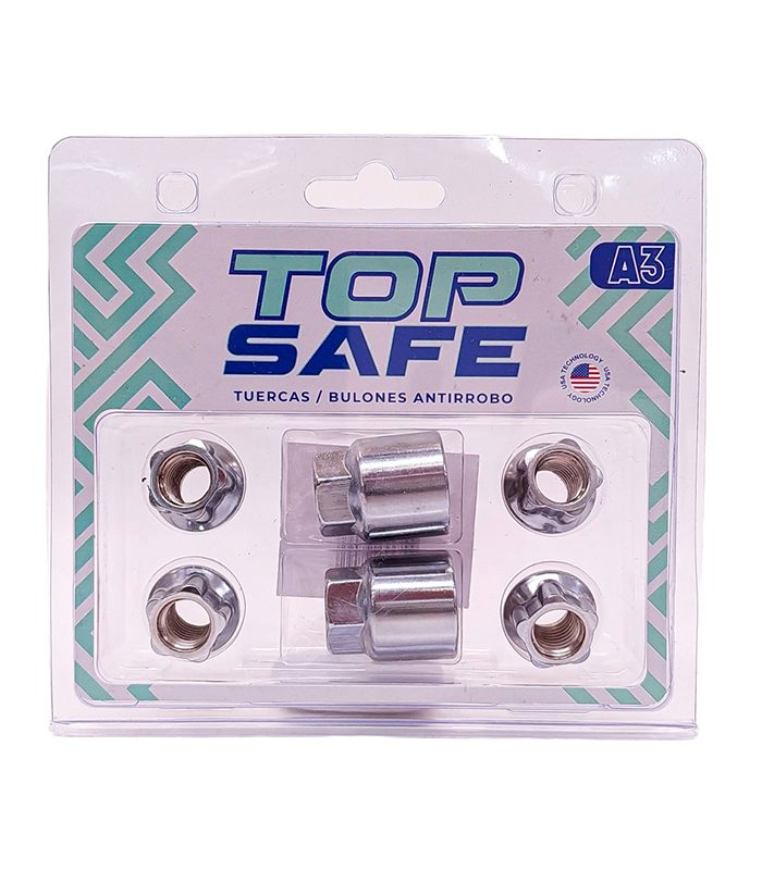 BULONES Y TUERCAS ANTIROBO CON ROSCA Y HEXAGONO