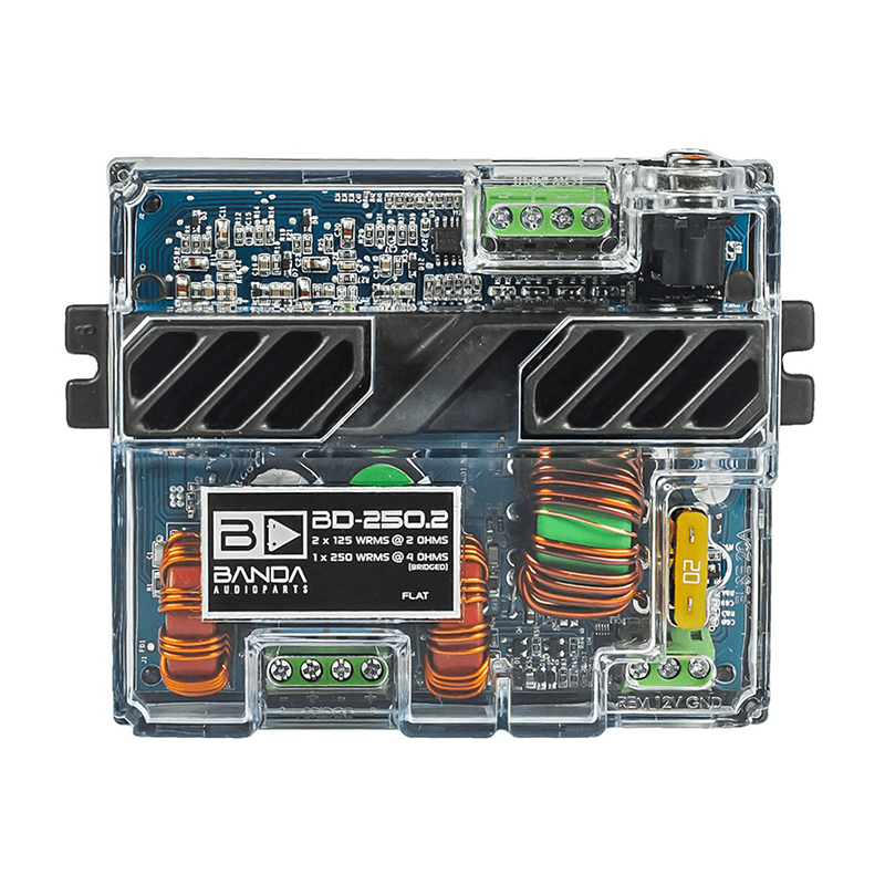Amplificador BANDA BD250.2 2 Canales Full Rango