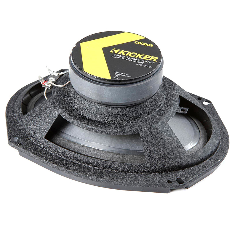 Parlantes KICKER CSC693 / 6x9 pulgadas / 150RMS / 3 VIAS - CON REJA