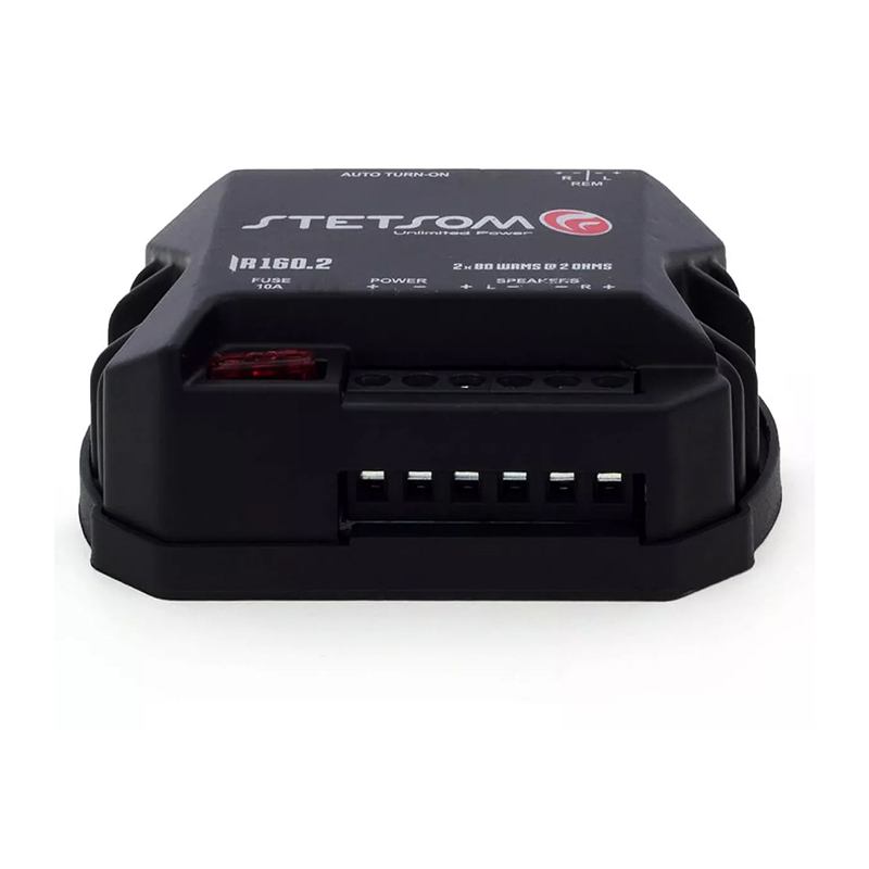 Amplificador STETSOM IRON160.2 2CH 80 wrms