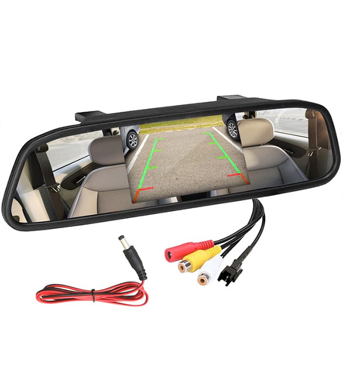 GUARDTEX ESPEJO RETROVISOR GMP-5 CON DISPLAY 4.3"