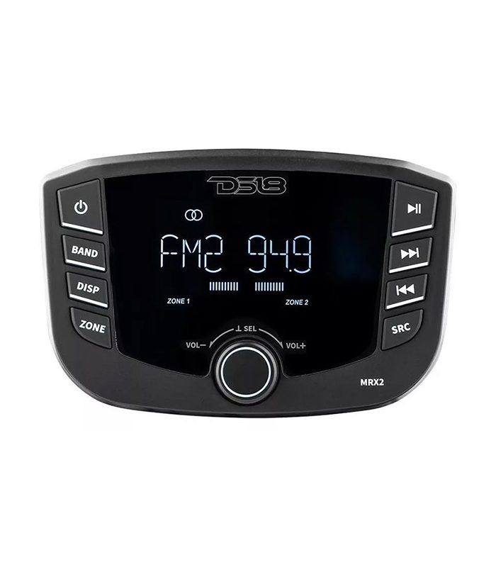 STEREO MARINO DS18 MRX2 / BLUETOOTH / 6 PAR RCA 2 ZONAS