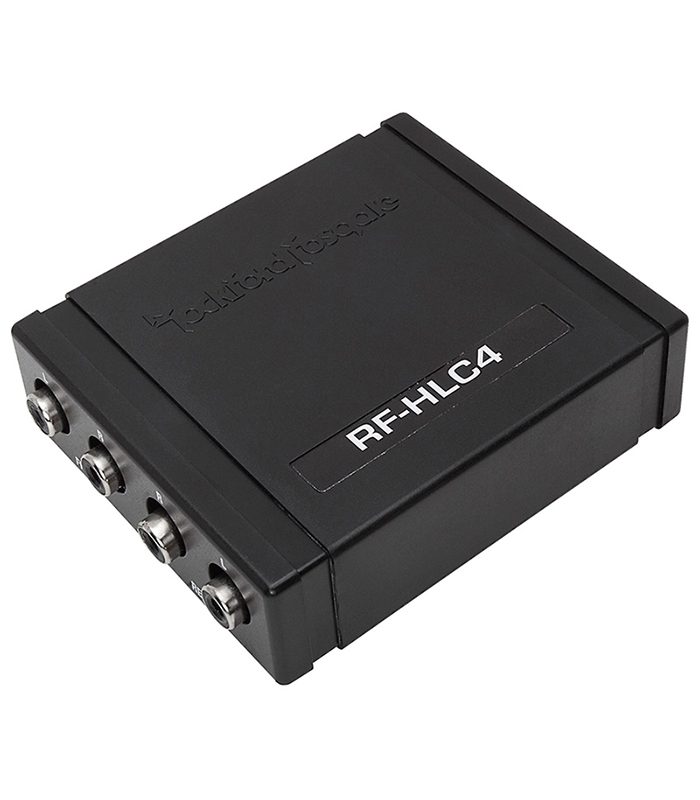 ADAPTADOR DE IMPEDANCIA ROCKFORD FOSGATE RF-HLC4 / 4CH / 3V SALIDA
