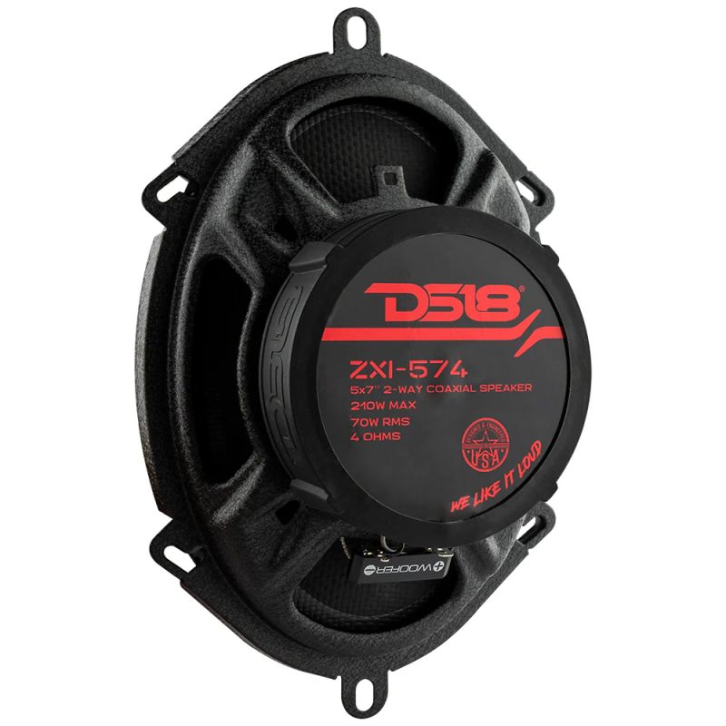 PARLANTES DS18 ZXI-574 / 5x7 PULGADAS / 2 VIAS / 70RMS / 210W / 4 ohms