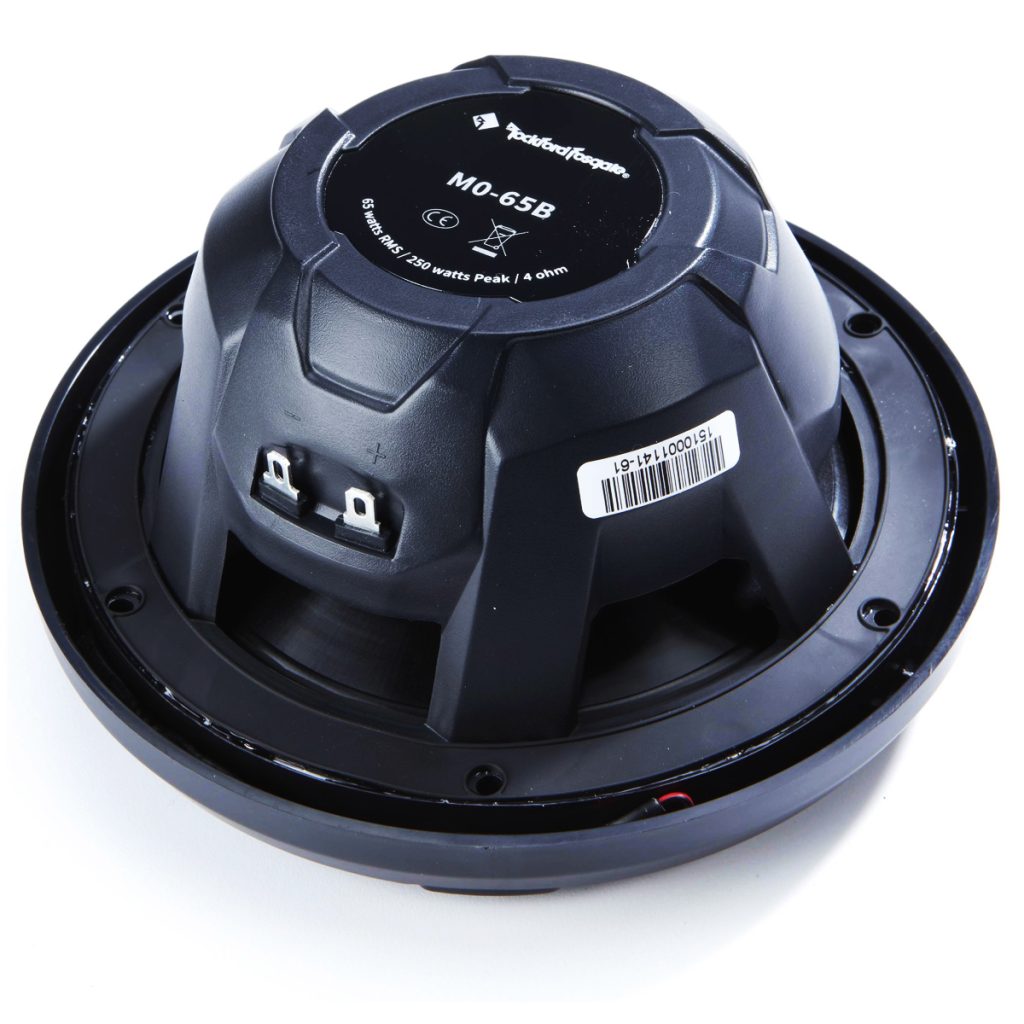 PARLANTES MARINOS ROCKFORD FOSGATE M0-65B 65RMS 2 VIAS – imagen 4