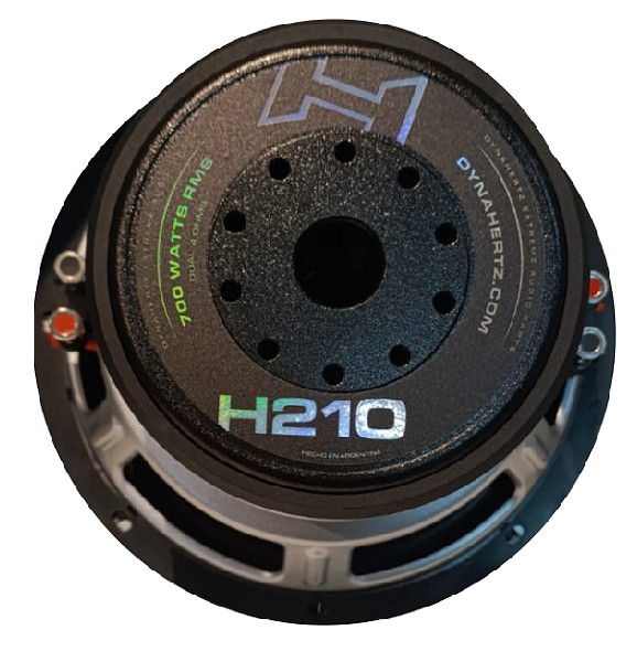 Subwoofer Dynahertz H210 10 Pulgadas 800 Wrms Doble Bobina – imagen 3