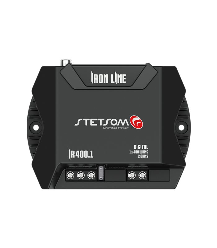 AMPLIFICADOR STETSOM IRON400.1 / 430WRMS A 2 OHMS