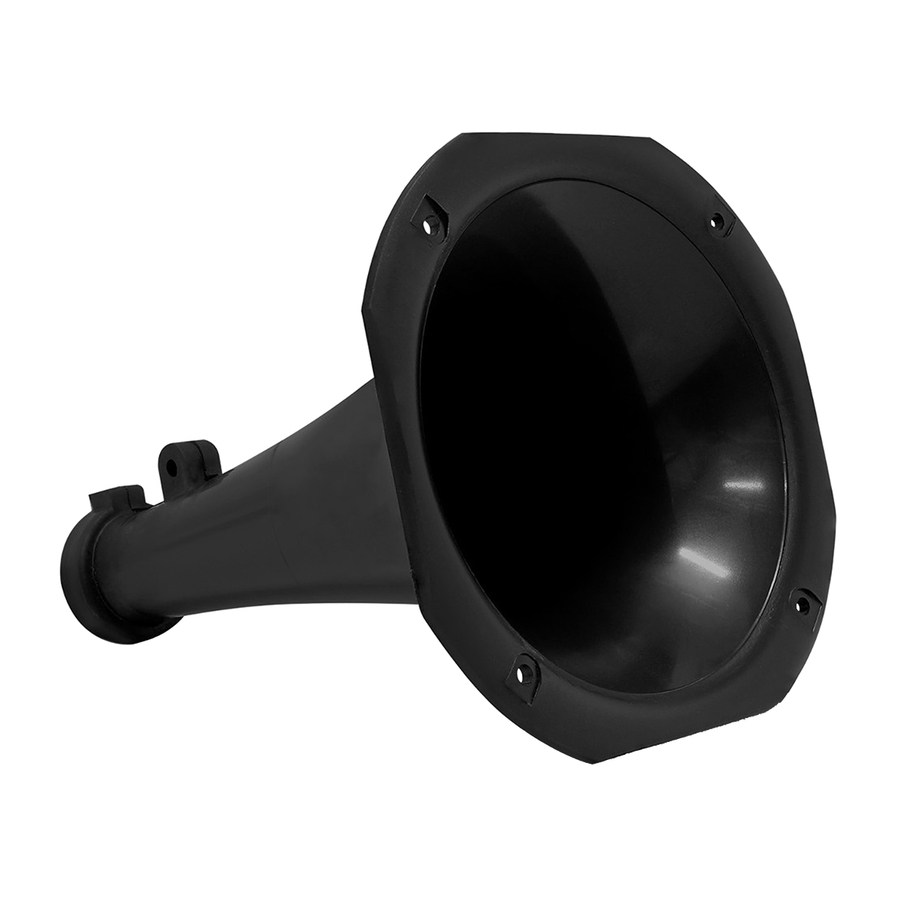 Difusor largo plastico Permak LC-1425 p/ driver 1 pulgada – imagen 1
