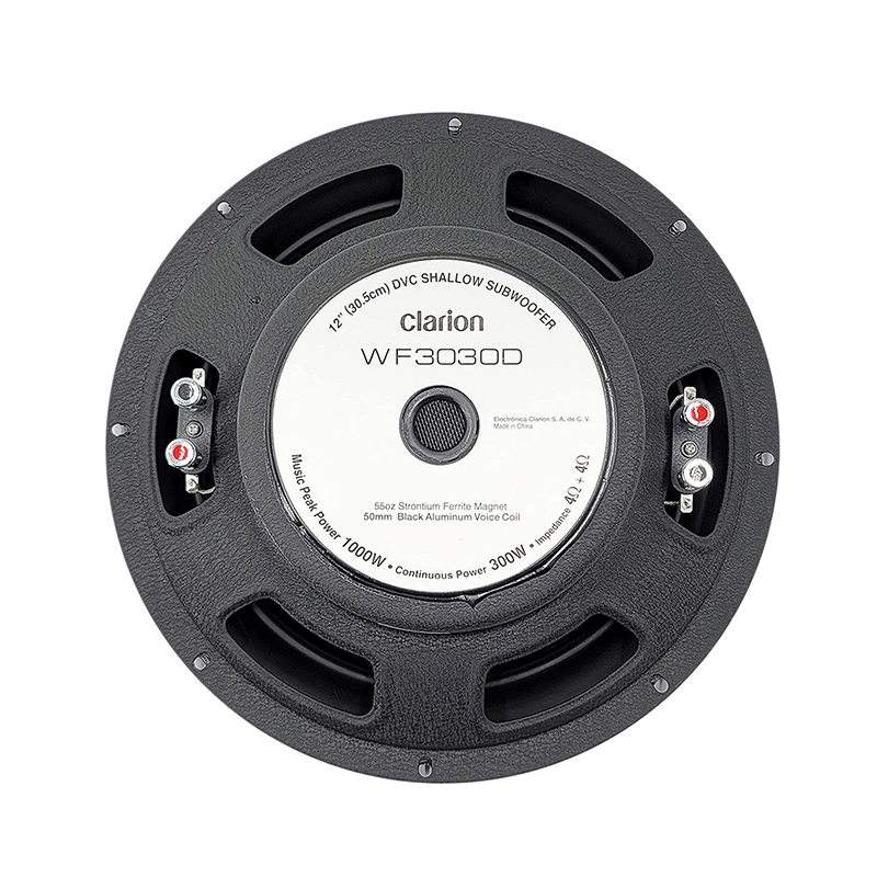 SUBWOOFER CLARION WF3030D CHATO 12" 300RMS D4