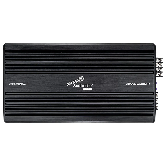 Potencia Amplificador Audiopipe Apxl-2200.4 2200w 4 Canales – imagen 2