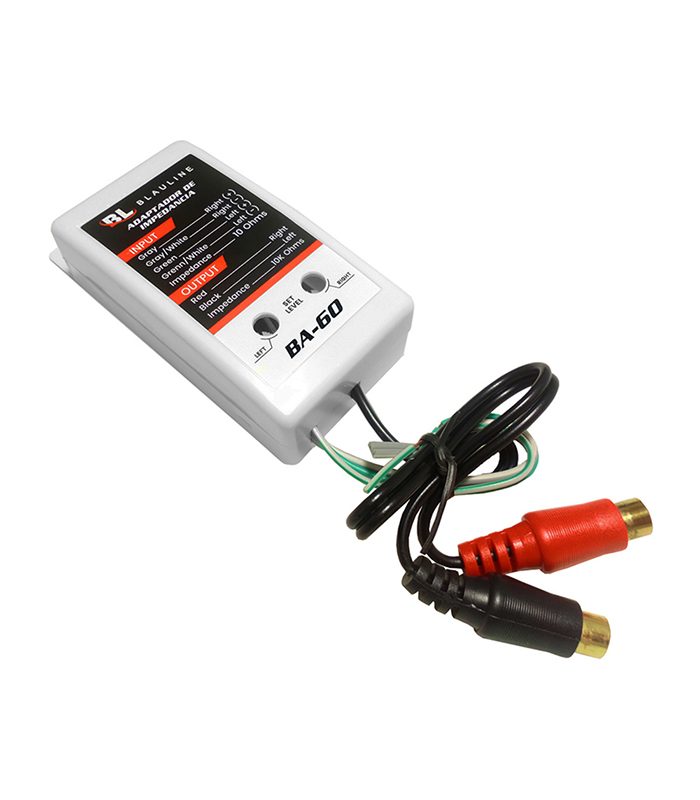 ADAPTADOR DE IMPEDANCIA BLAULINE BA-60 2 CANALES