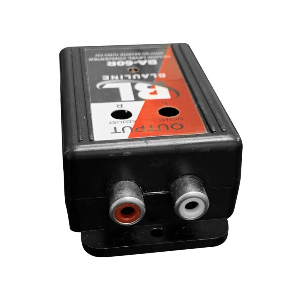 ADAPTADOR DE IMPEDANCIA BLAULINE BA-60R CON REMOTO 2 CANALES