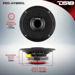 MEDIO DS18 PRO-HY8MSL / 8 PULGADAS / CHATO / 200RMS / 400w / 8ohms