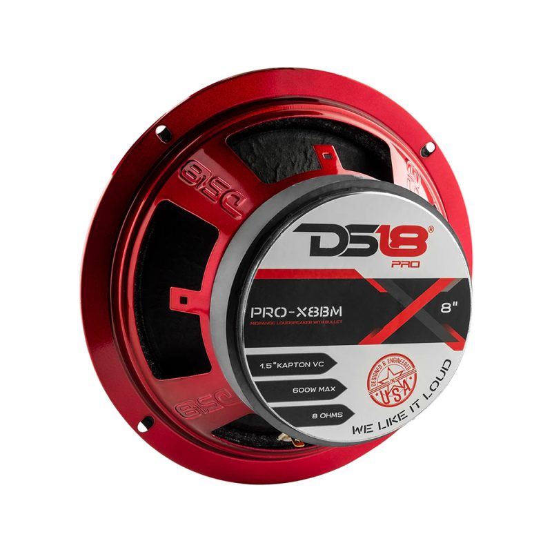 MEDIO CON BALA DS18 PRO-X8BM / 8 PULGADAS / 300RMS / 600W / 8 Ohms