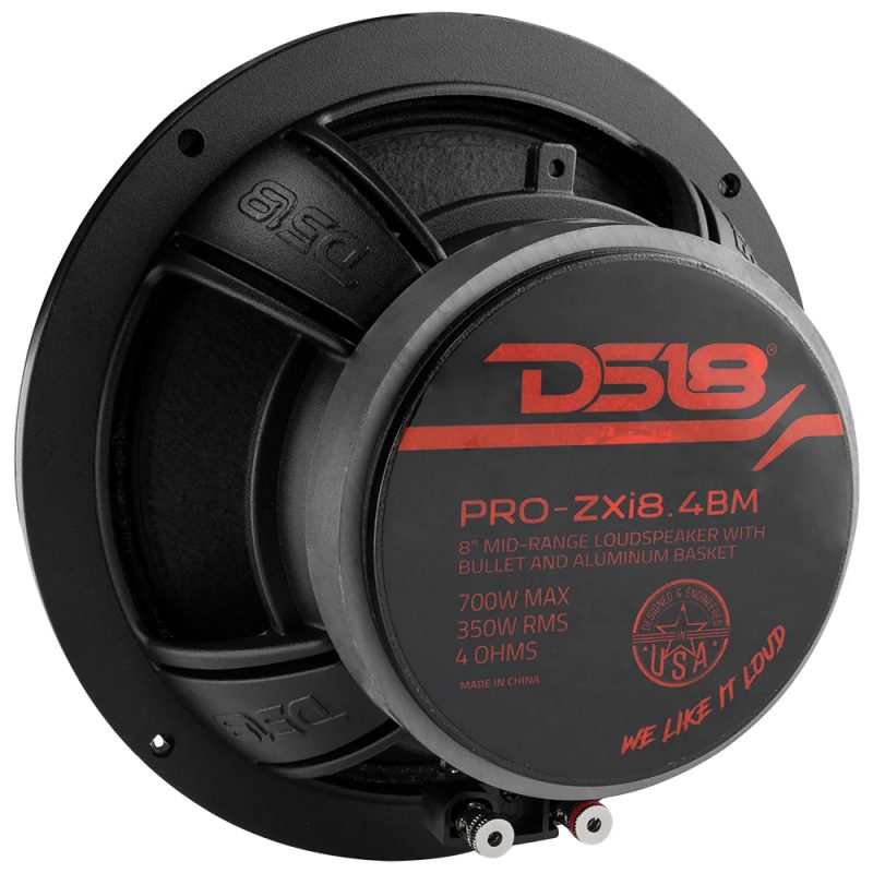 MEDIO DS18 PRO-ZXI-8.4BM 8 PULGADAS 350RMS 700W 4ohms 99DB