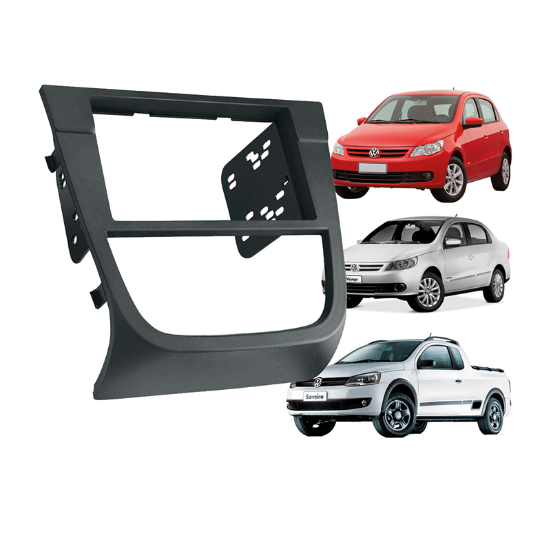 MARCO ADAPTADOR PERMAK 2 DIN GOL G6 / VOYAGE / SAVEIRO NEGRO