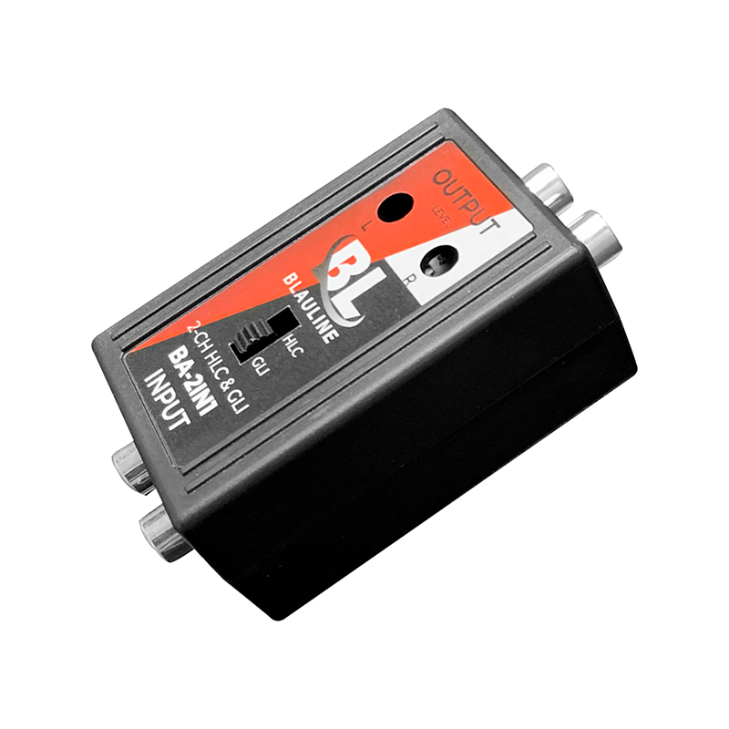 ADAPTADOR DE IMPEDANCIA BLAULINE BA-2IN1 CON AISLADOR DE MASA