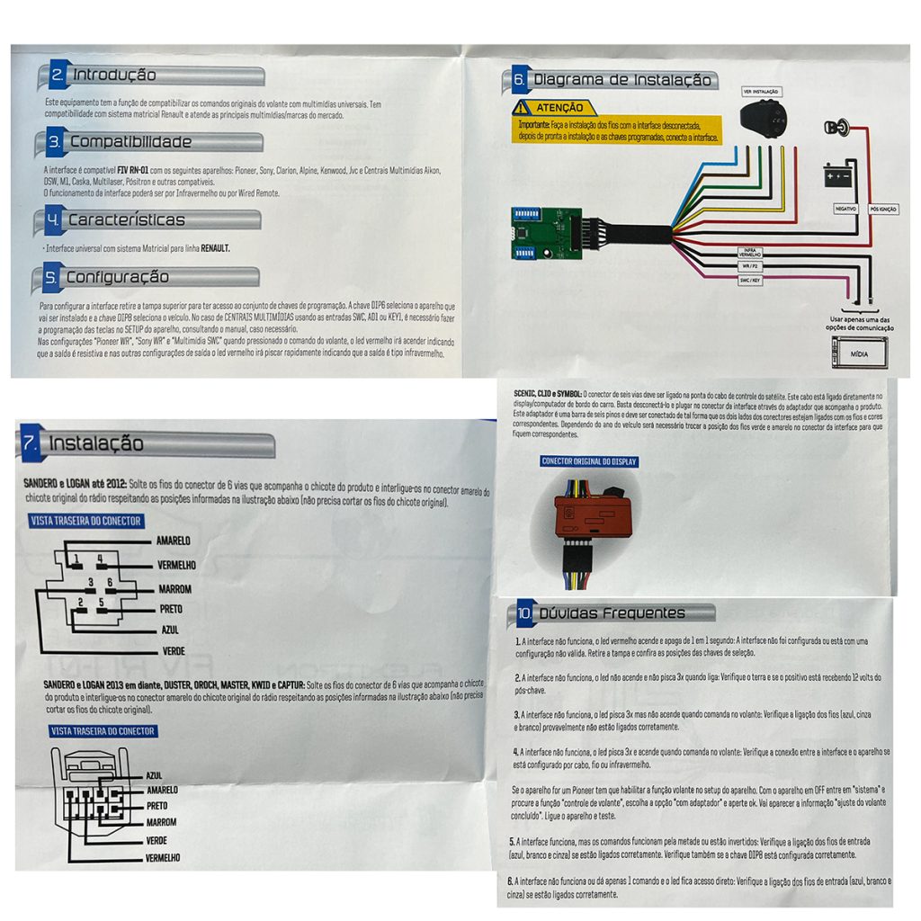 Interface De Volante FLEXITRON WEX03 Universal Renault +1999 – imagen 3