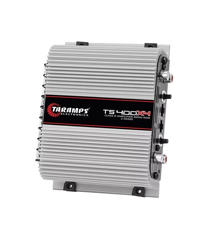 AMPLIFICADOR TARAMPS TS400X4 / 4 CANALES / CON ENTRADA ALTA