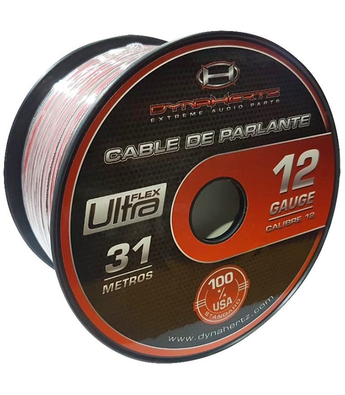 CABLE POR METRO DYNAHERTZ BIPOLAR 12AWG