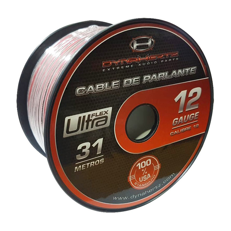CABLE POR METRO DYNAHERTZ BIPOLAR 12AWG