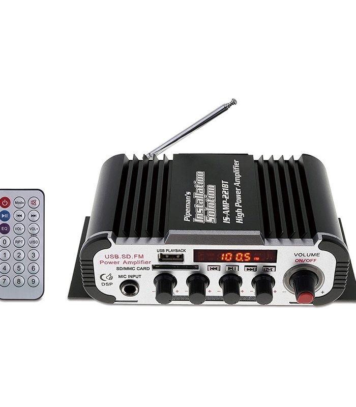 MINI AMPLIFICADOR NIPON AMERICA IS-AMP-221BTBT-MIC