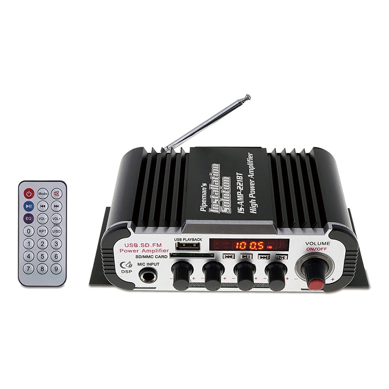 Mini Amplificador NIPON AMERICA IS-AMP-221BTBT-MIC