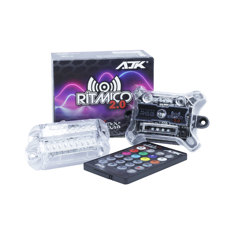KIT STROBO AJK RITMICO 3W