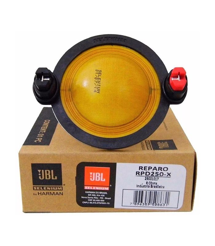 REPARO DRIVER JBL SELENIUM RPD250X