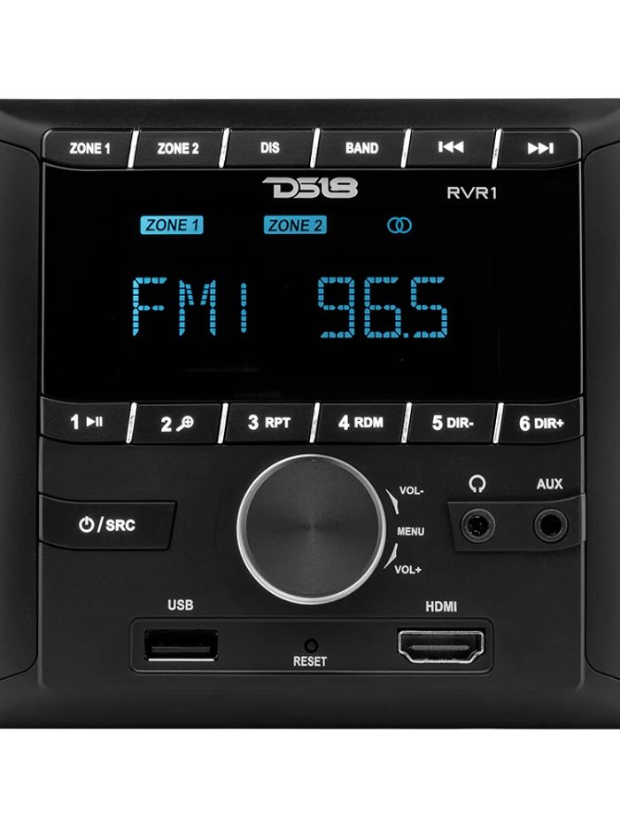RADIO MARINA DS18 RV.R1 / BLUETOOTH / AUX / 5 SALIDAS RCA