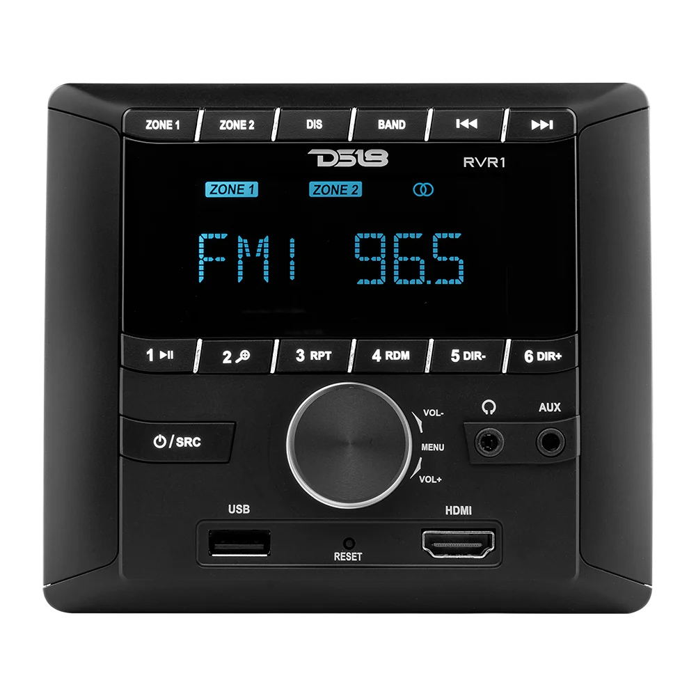 Radio Marina DS18 RV.R1 Bluetooth Auxiliar 5 Salidas RCA