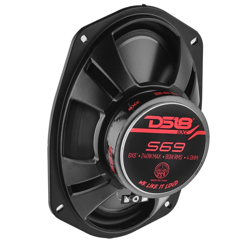 PARLANTES DS18 S-69 / 6X9 PULGADAS / 3 VIAS / 80RMS / 240W / 4OHMS