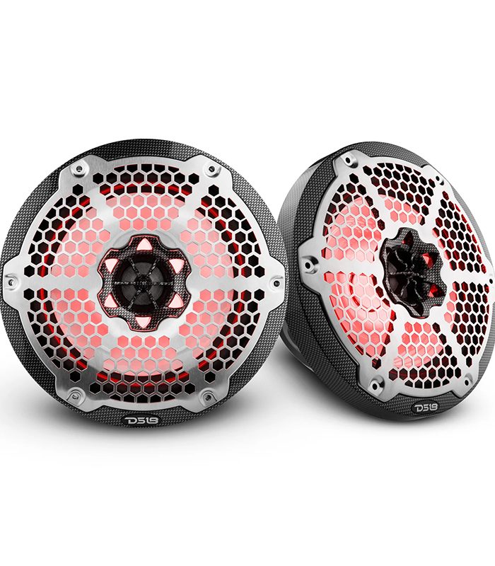 PARLANTES MARINOS DS18 CF-8 / 8 PULGADAS / RBG / 150RMS / 4OHMS