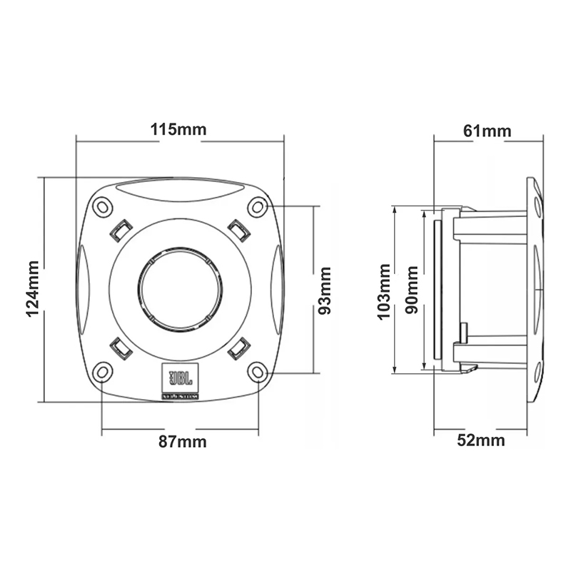 Tweeter JBL SELENIUM ST 200 140 watts