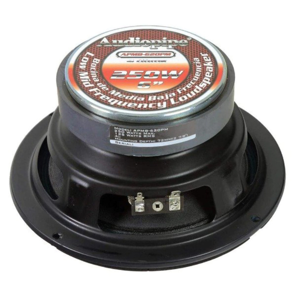 Parlante Medio Bajo AUDIOPIPE APMB-620PM 6 Pulgadas 125RMS 4OHMS