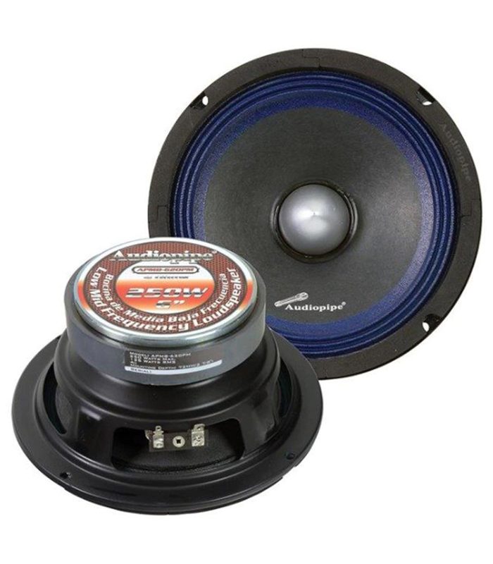 MEDIO BAJO AUDIOPIPE APMB-620PM / 6 PULGADAS / 125RMS / 4OHMS