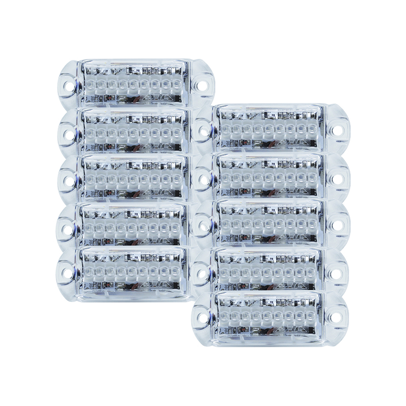 KIT 10 LUCES LED AJK STROBO 3W