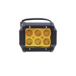Barra 6 Led LUXLED BAR18AMB Ambar 18w 9,8cm Largo