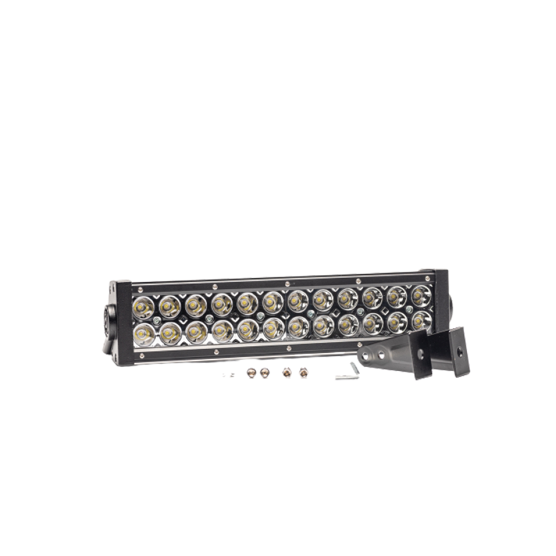 Barra 20 Led LUX LED BAR72 60w 30,2cm Largo Aluminio Blanco