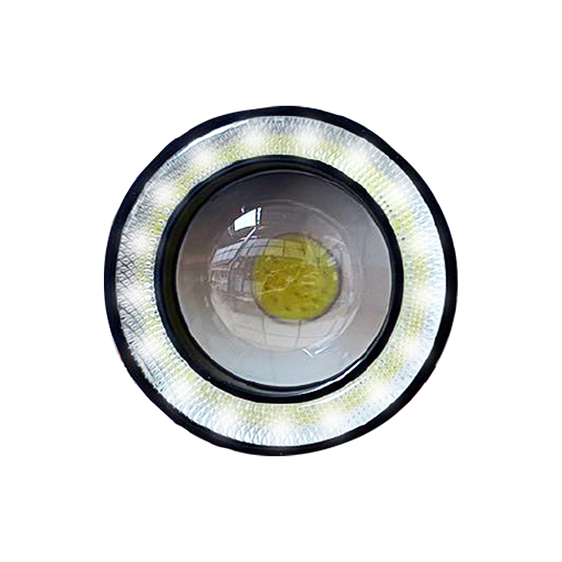 Juego Faro Lupa LUX LED DJ715AHALO Funcion Flash + Ojo Angel